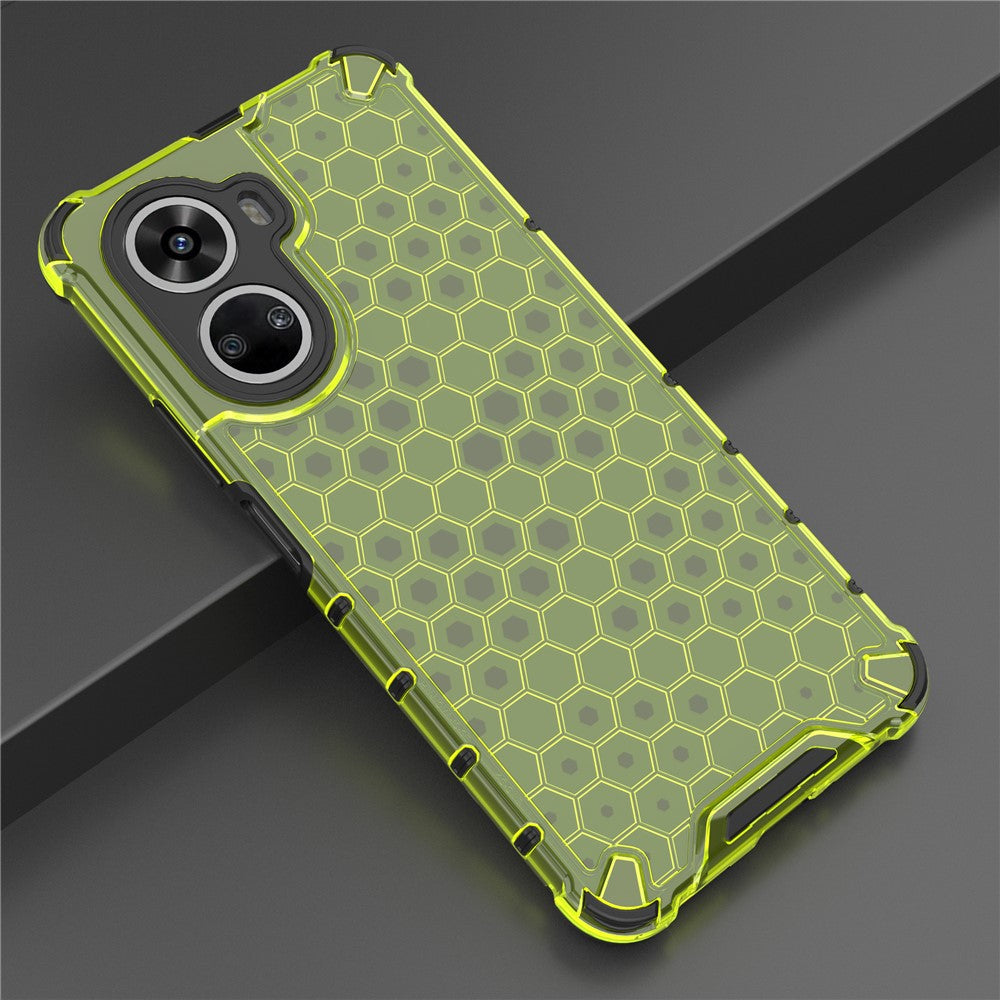 Huawei Nova 12 SE 4G Honeycomb-skal PC+TPU-dämpning, stötsäkert mobilskydd