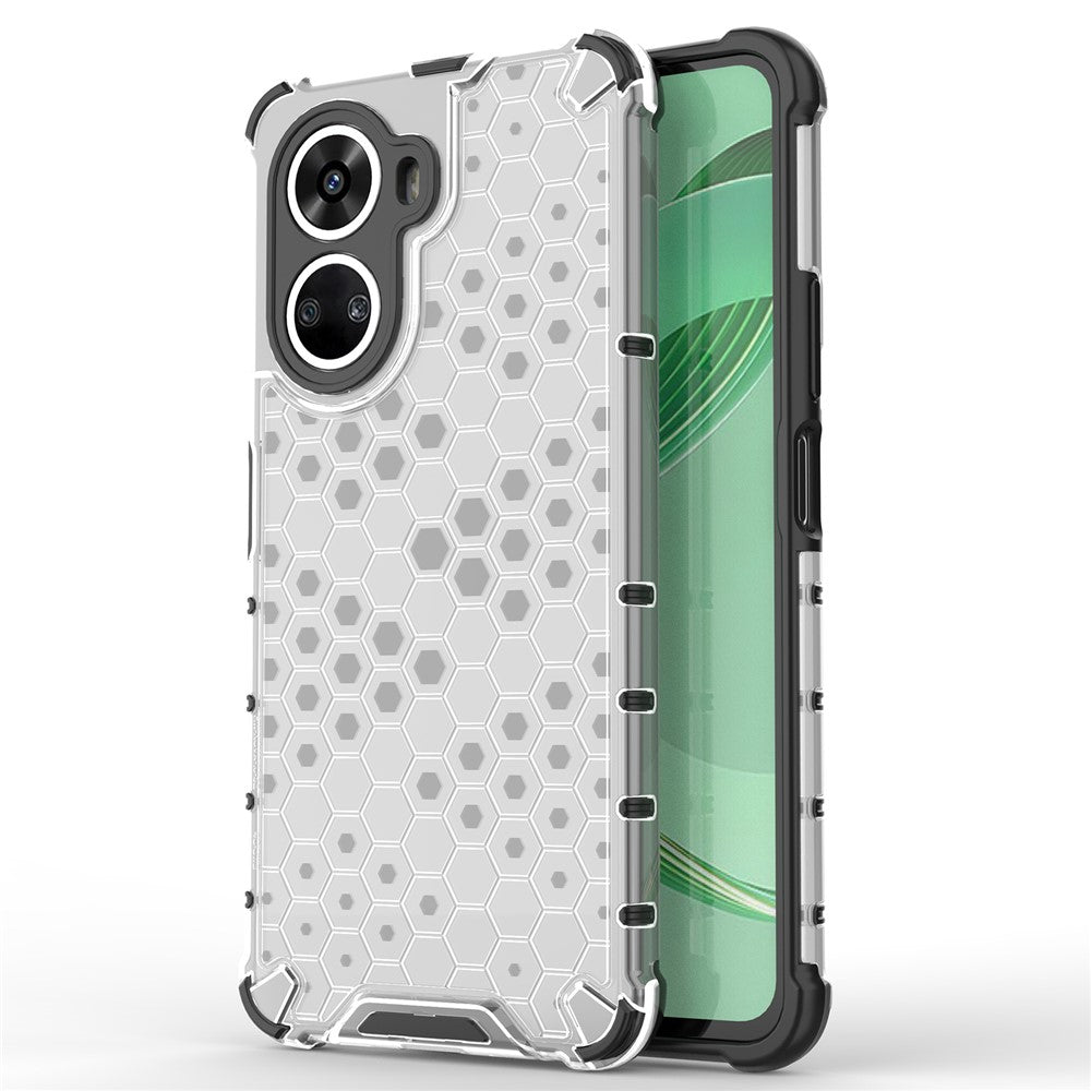 Huawei Nova 12 SE 4G Honeycomb-skal PC+TPU-dämpning, stötsäkert mobilskydd