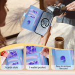 For Huawei Pura 70 Case PU Leather Wallet Stand Phone Cover with Crossbody Shoulder Strap