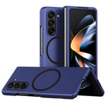 For Samsung Galaxy Z Fold6 5G Magnetic Case Skin-Touch Matte Hard PC Phone Cover