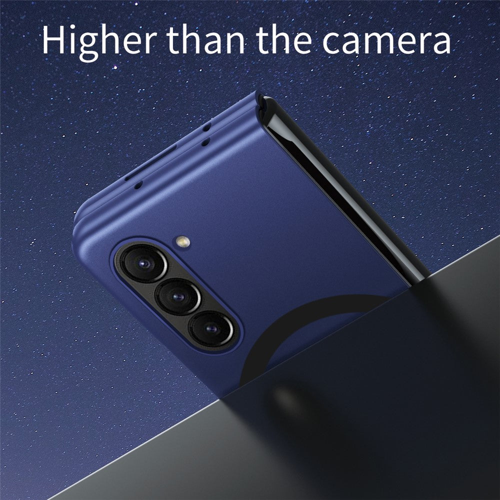For Samsung Galaxy Z Fold6 5G Magnetic Case Skin-Touch Matte Hard PC Phone Cover
