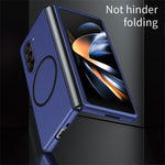 For Samsung Galaxy Z Fold6 5G Magnetic Case Skin-Touch Matte Hard PC Phone Cover