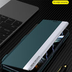 For Samsung Galaxy Z Fold6 5G Case Electroplating Pen Slot Phone Cover with Stylus