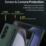 For Samsung Galaxy Z Fold6 5G Case Kickstand Hard PC Slim Phone Cover with Stylus