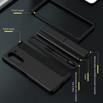 For Samsung Galaxy Z Fold6 5G Case Kickstand Hard PC Slim Phone Cover with Stylus