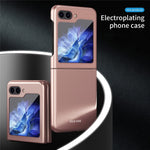 Samsung Galaxy Z Flip7 FE 5G / Z Flip6 5G / Z Flip5 5G let mobilcover, hårdt PC-cover med hudvenlig overflade