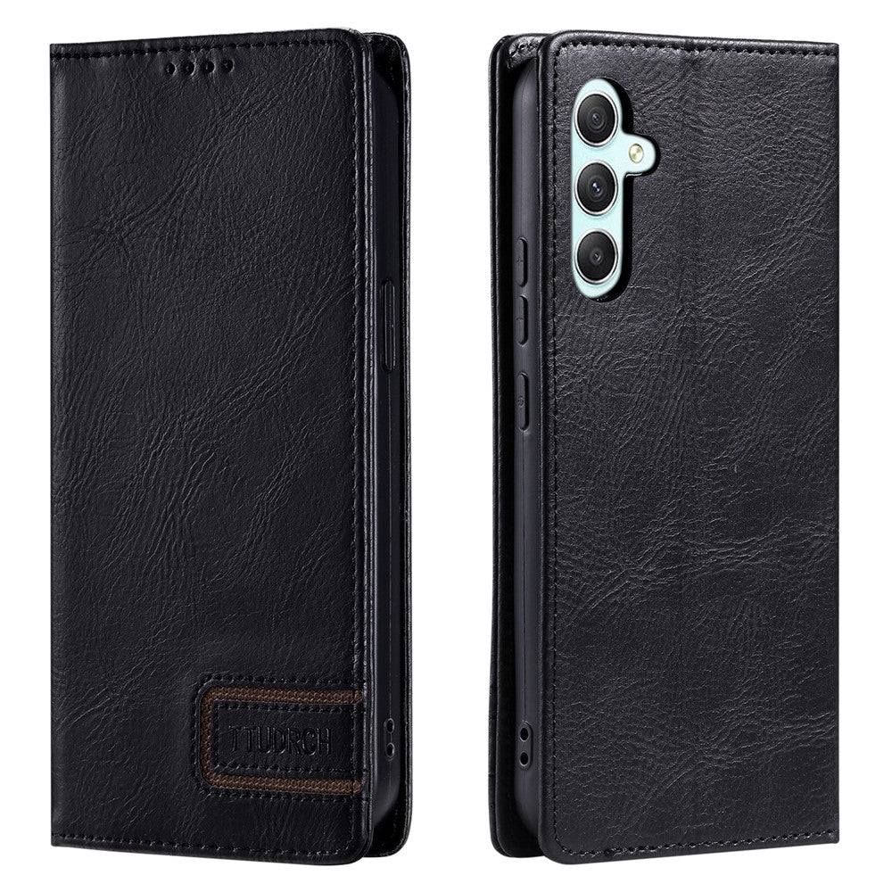 TTUDRCH Style 007 For Samsung Galaxy M55 5G / C55 5G / F55 5G Leather Wallet Case RFID Blocking Phone Cover