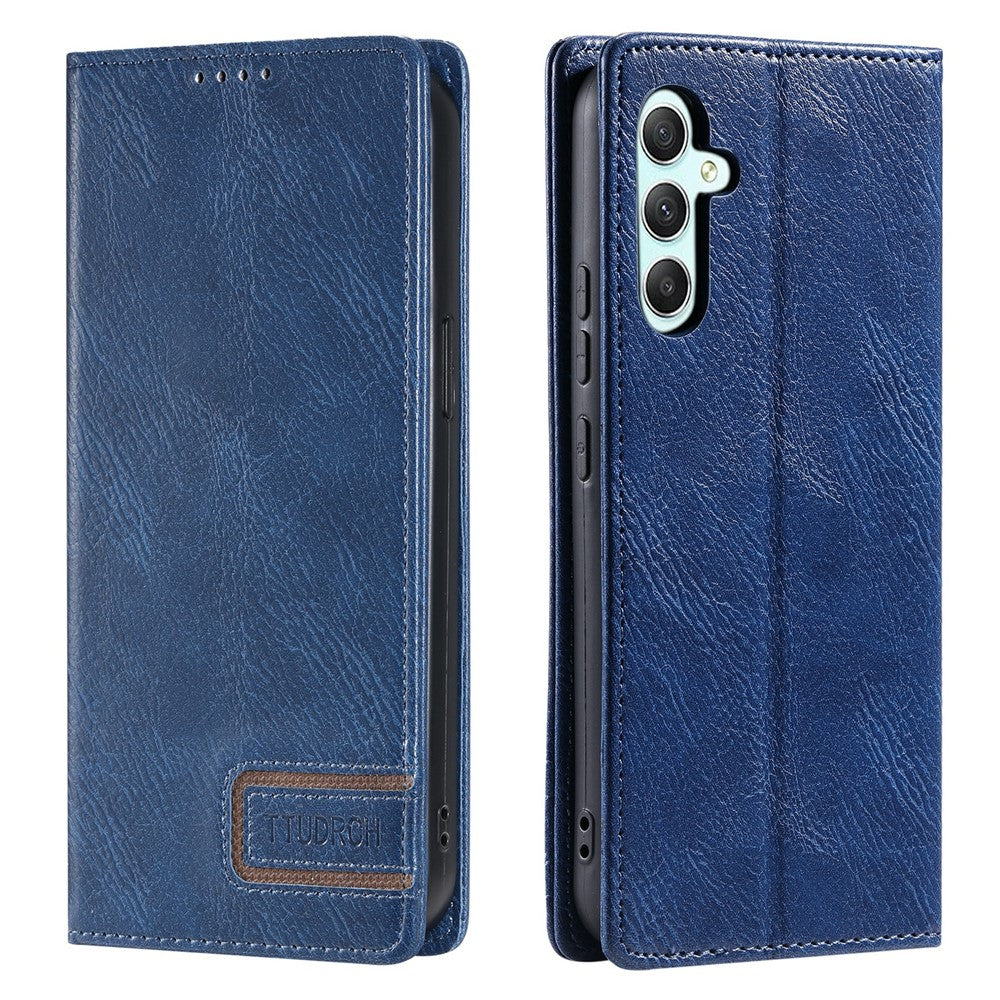 TTUDRCH Style 007 For Samsung Galaxy M55 5G / C55 5G / F55 5G Leather Wallet Case RFID Blocking Phone Cover