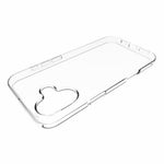 For iPhone 16 Plus Phone Cover Non-Slip TPU Watermark-Free Glossy Clear Case