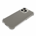 Til iPhone 16 Pro Max cover faldsikring, skridsikker, gennemsigtig TPU telefoncover