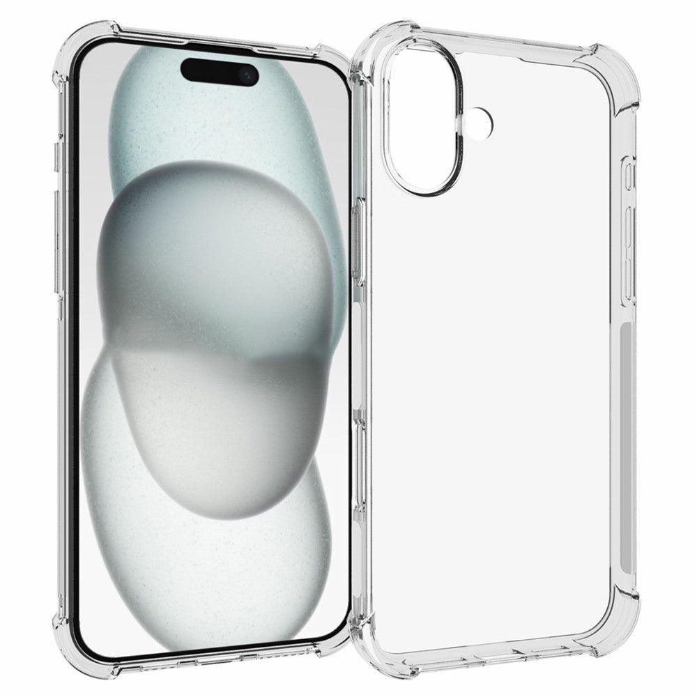 iPhone 16 Plus Slim-Fit Mobilskal TPU Shell Halkfritt HD Transparent Mobilskal