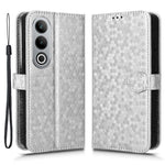 OnePlus Nord CE4 5G / Oppo K12 Läderfodral Prickmönster Korthållare Stativ mobilskydd