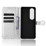 OnePlus Nord CE4 5G / Oppo K12 Läderfodral Prickmönster Korthållare Stativ mobilskydd