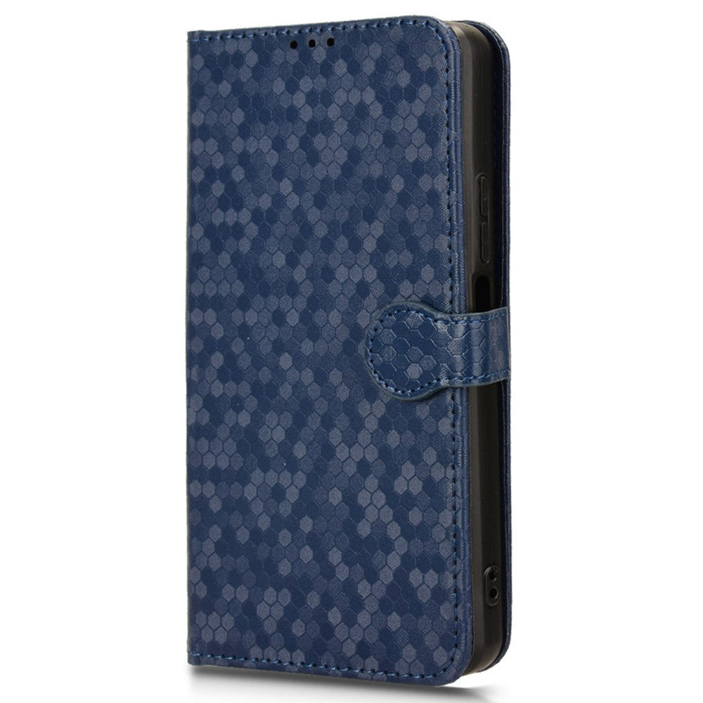 For Oppo A60 4G Cell Phone Case PU Leather Imprinted Shockproof Stand Cover