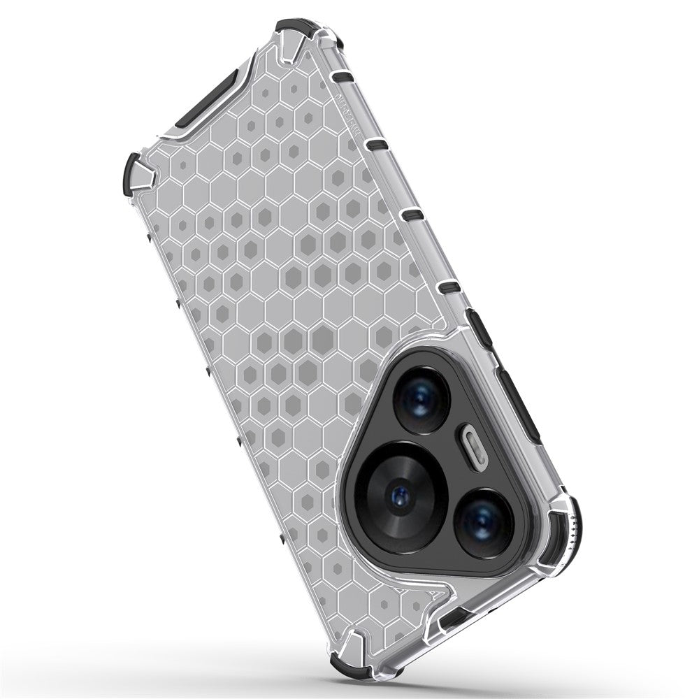 For Huawei Pura 70 Pro+ / 70 Pro Phone Case Honeycomb Design PC+TPU Bump Proof Shell