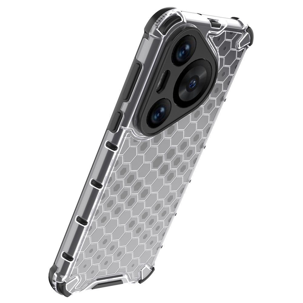 For Huawei Pura 70 Pro+ / 70 Pro Phone Case Honeycomb Design PC+TPU Bump Proof Shell