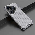 For Huawei Pura 70 Pro+ / 70 Pro Phone Case Honeycomb Design PC+TPU Bump Proof Shell