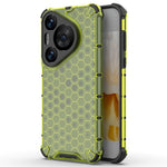 For Huawei Pura 70 Pro+ / 70 Pro Phone Case Honeycomb Design PC+TPU Bump Proof Shell