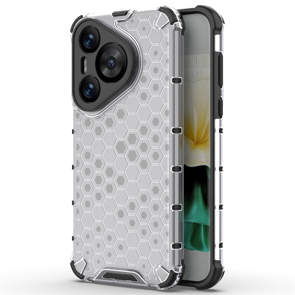 For Huawei Pura 70 Case Honeycomb PC+TPU Air Cushion Drop Protection Phone Cover
