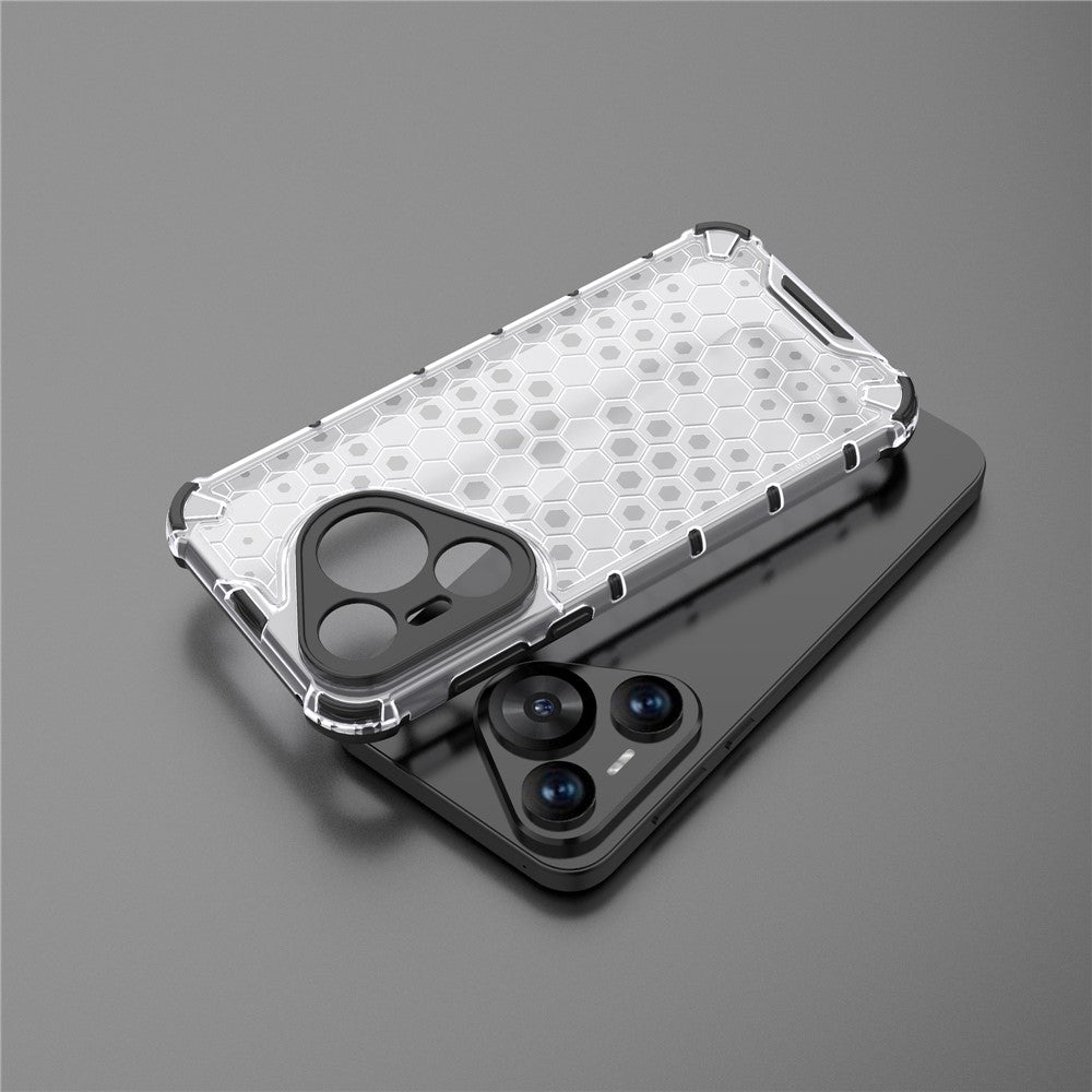 For Huawei Pura 70 Case Honeycomb PC+TPU Air Cushion Drop Protection Phone Cover