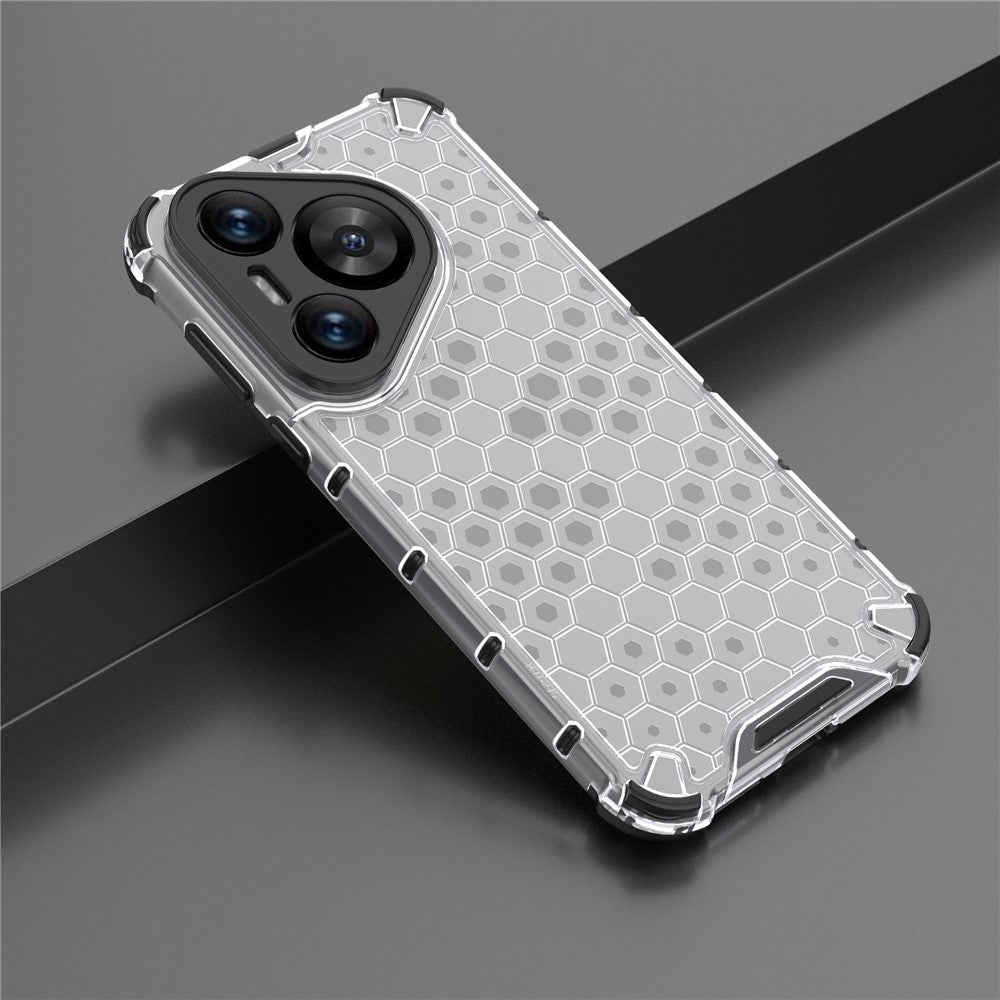 For Huawei Pura 70 Case Honeycomb PC+TPU Air Cushion Drop Protection Phone Cover