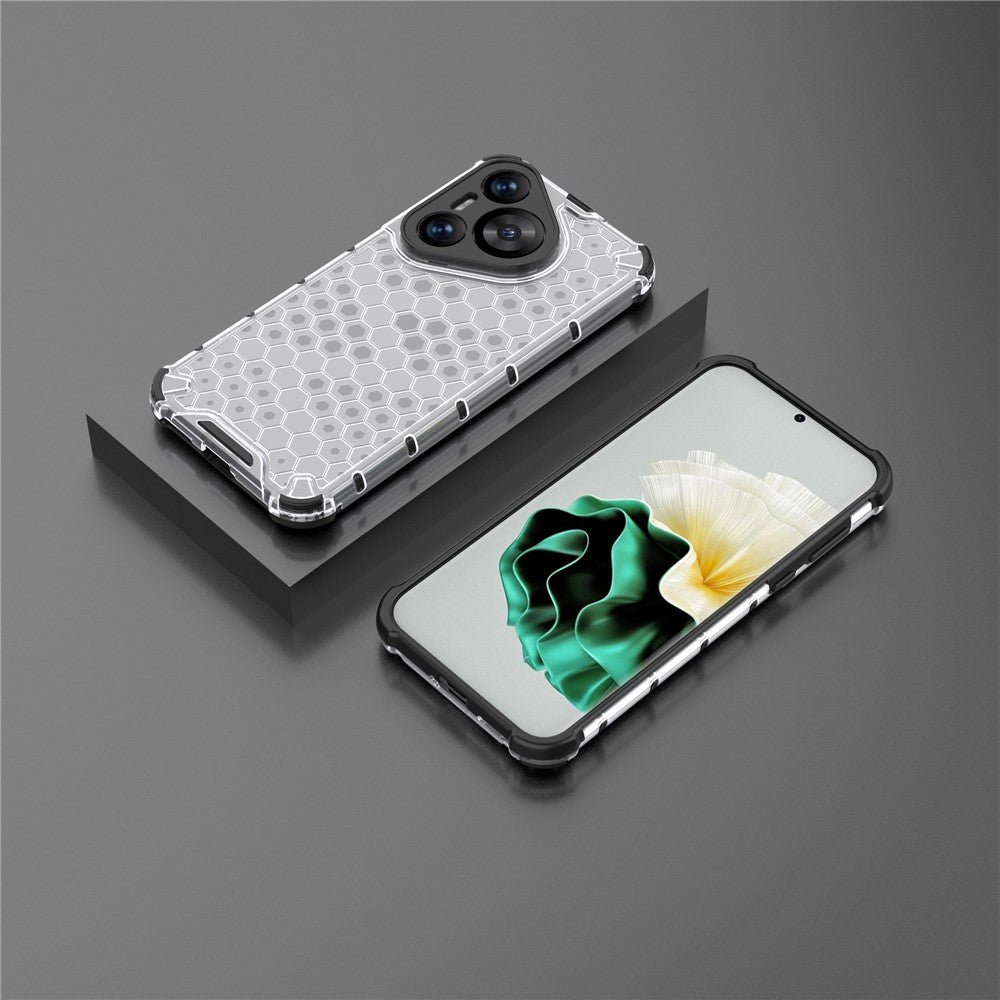 For Huawei Pura 70 Case Honeycomb PC+TPU Air Cushion Drop Protection Phone Cover