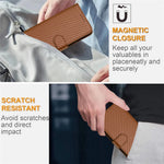 YX0070 For Xiaomi Redmi Note 13 4G PU Leather Phone Case Carbon Fiber Texture Stand Phone Cover