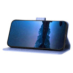 YX0070 For Xiaomi Redmi Note 13 5G Case TPU+PU Leather Phone Protective Shell Carbon Fiber Texture