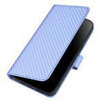YX0070 For Xiaomi Redmi Note 13 5G Case TPU+PU Leather Phone Protective Shell Carbon Fiber Texture
