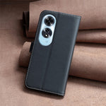 BINFEN COLOR BF17 For Oppo A60 4G Case Leather Wallet Cover Mobile Accessories