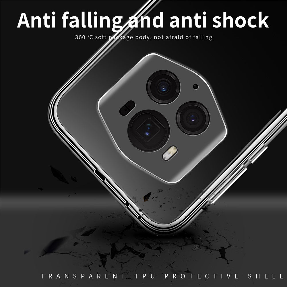 MOFI For Honor Magic6 RSR Porsche Design 5G Clear Cover Slim Fit Flexible TPU Phone Case