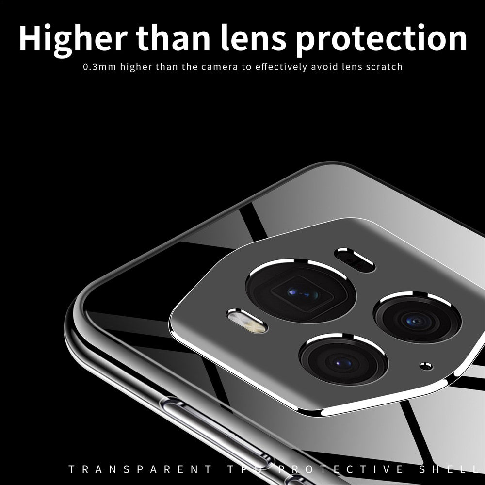 MOFI For Honor Magic6 RSR Porsche Design 5G Clear Cover Slim Fit Flexible TPU Phone Case