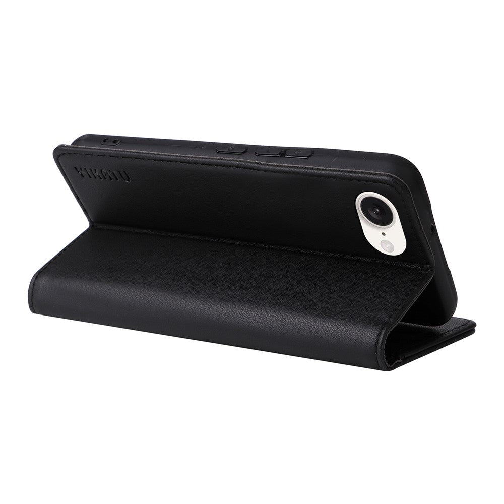YIKATU YK-001 For iPhone 17e / 16e Case Stand Wallet PU Leather Phone Cover