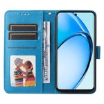 For Oppo A60 4G Case Sunflower Leather Flip Cover Card Holder Stand Cell Accessories