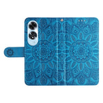 For Oppo A60 4G Case Sunflower Leather Flip Cover Card Holder Stand Cell Accessories