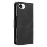YIKATU YK-005 For iPhone 17e / 16e Case Skin-Touch Leather Stand Card Slots Phone Cover