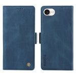 YIKATU YK-005 For iPhone 17e / 16e Case Skin-Touch Leather Stand Card Slots Phone Cover