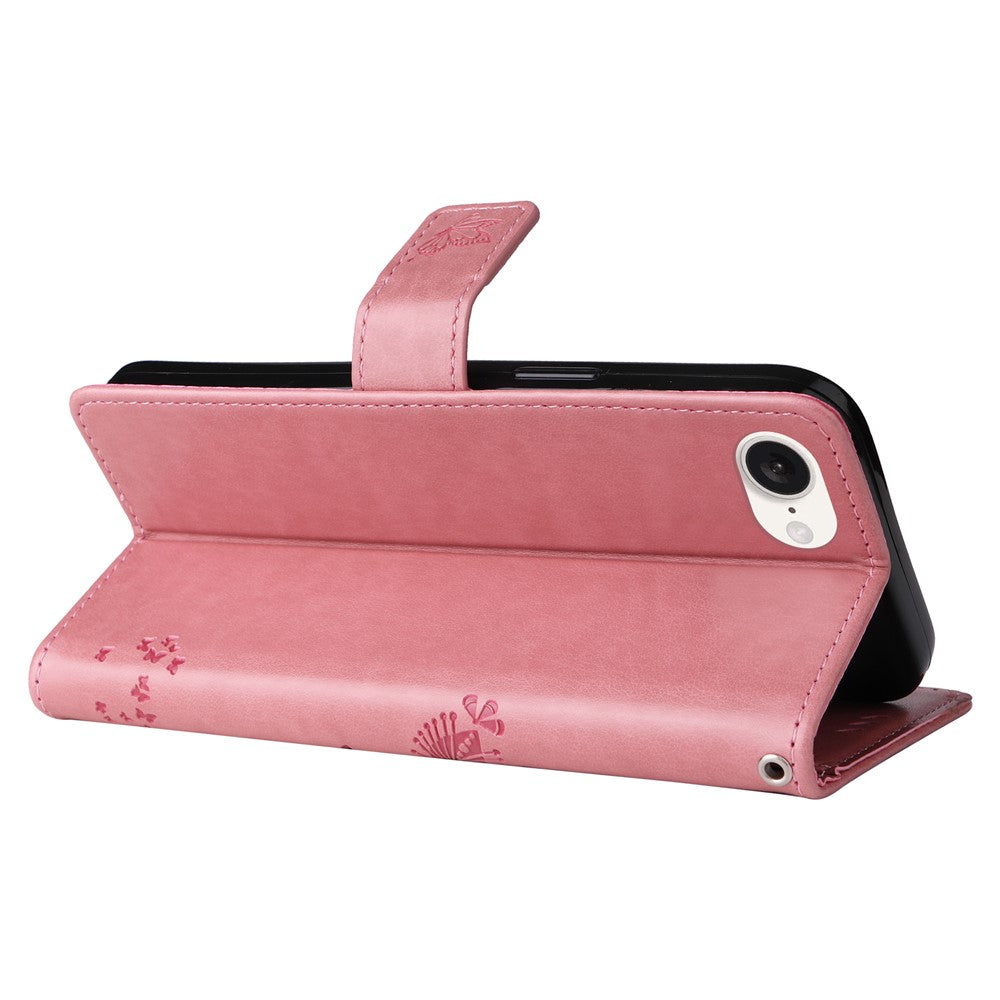 For iPhone 17th / 16th Phone Case with Stand Cat Tree Pattern Leather Wallet Mobile Cover