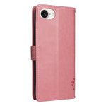For iPhone 17th / 16th Phone Case with Stand Cat Tree Pattern Leather Wallet Mobile Cover