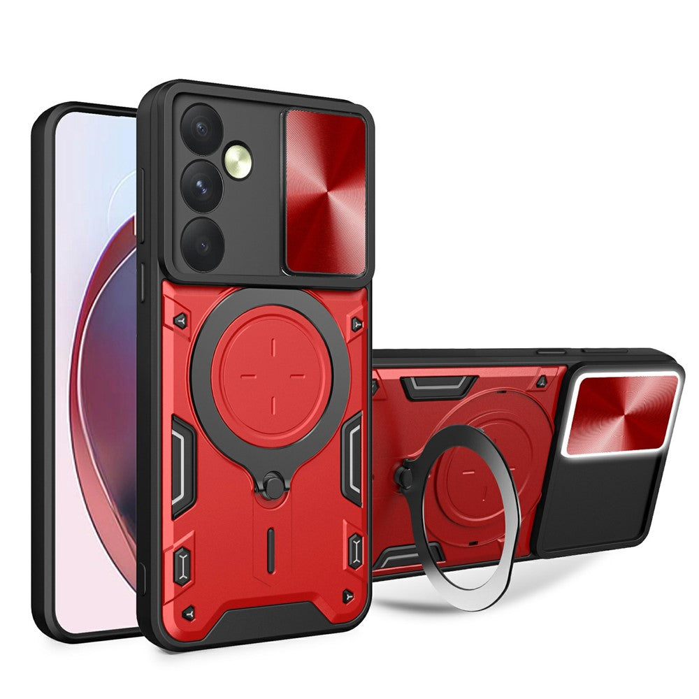 For Samsung Galaxy A35 5G Case Kickstand Armor TPU+PC Camera Protection Phone Cover
