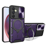 For Samsung Galaxy A35 5G Case Kickstand Armor TPU+PC Camera Protection Phone Cover