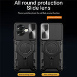For Oppo A79 5G / A2 5G Case Sliding Camshield TPU+PC Shockproof Phone Cover with Kickstand