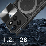 For Honor X8b 4G Cover TPU+PC Ring Kickstand Telefoncover Understøtter Magnetisk Bilholder