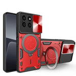 For Honor X8b 4G Cover TPU+PC Ring Kickstand Telefoncover Understøtter Magnetisk Bilholder