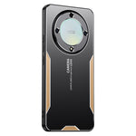 For Honor X9a 5G Case Aluminum Alloy+PC+TPU Military Drop Protection Phone Cover