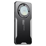 For Honor X9a 5G Case Aluminum Alloy+PC+TPU Military Drop Protection Phone Cover