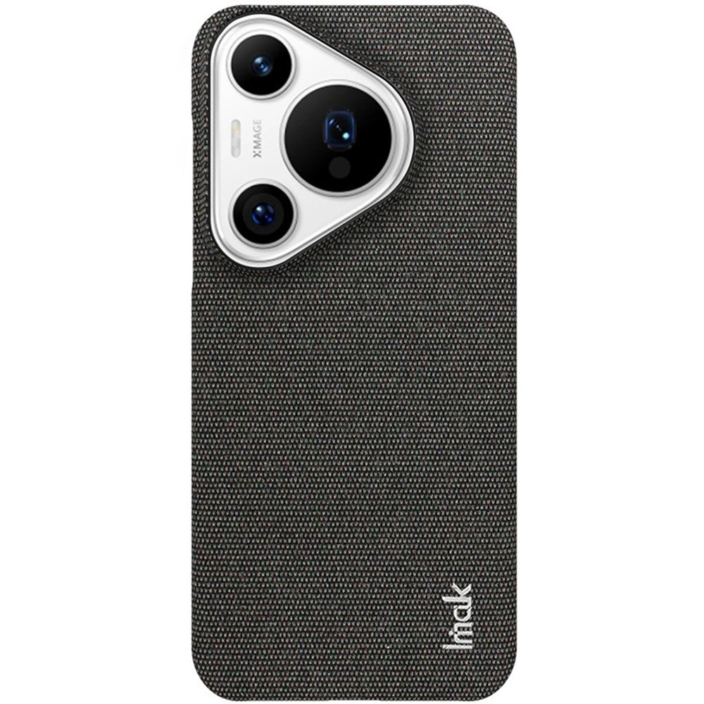 IMAK Ruiyi Series for Huawei Pura 70 Pro / Pura 70 Pro+ Case Fabric Texture Leather+PC Phone Back Cover