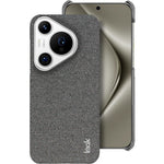 IMAK Ruiyi Series for Huawei Pura 70 Pro / Pura 70 Pro+ Case Fabric Texture Leather+PC Phone Back Cover