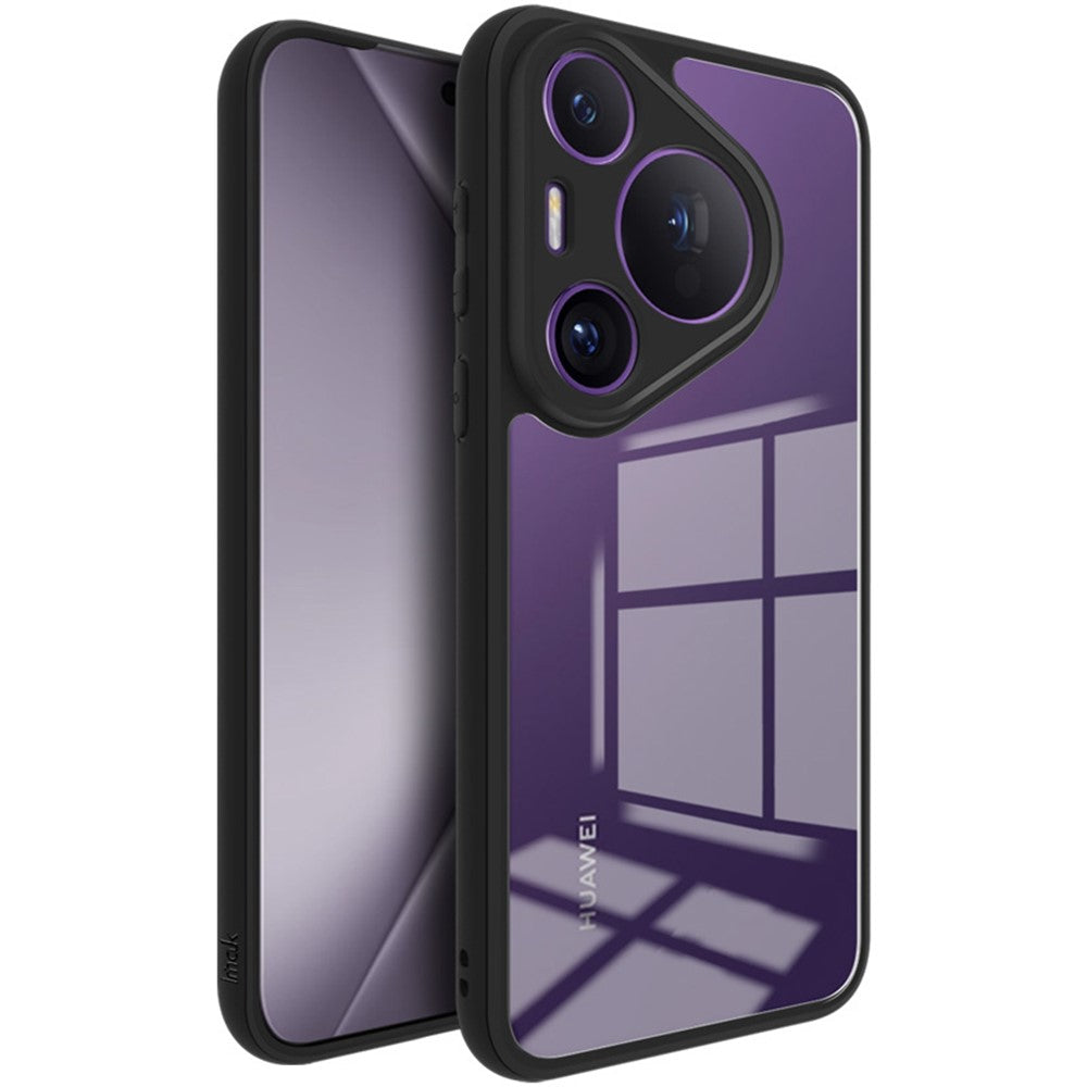 IMAK UX-9A-serien för Huawei Pura 70 Pro / Pura 70 Pro+ genomskinligt skal TPU+PC-mobilskydd