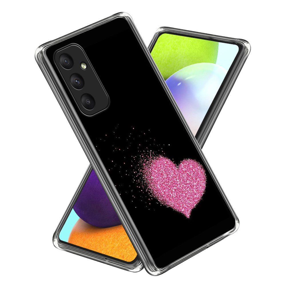 Til Samsung Galaxy A15 4G / 5G Cover TPU Mønsterprint Blødt Mobiltelefoncover